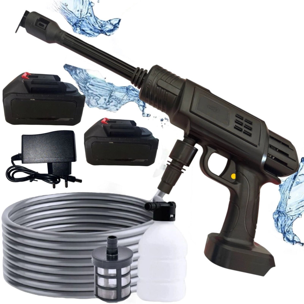 Idropulitrice Portatile a doppia Batteria 48V 140W Alta Pressione 3L/min Auto Moto LT-902