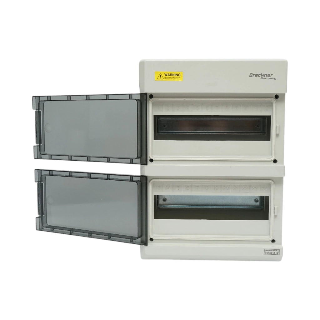 Pannello fusibili applicato 2 file, 24 moduli IP66 Breckner Germany