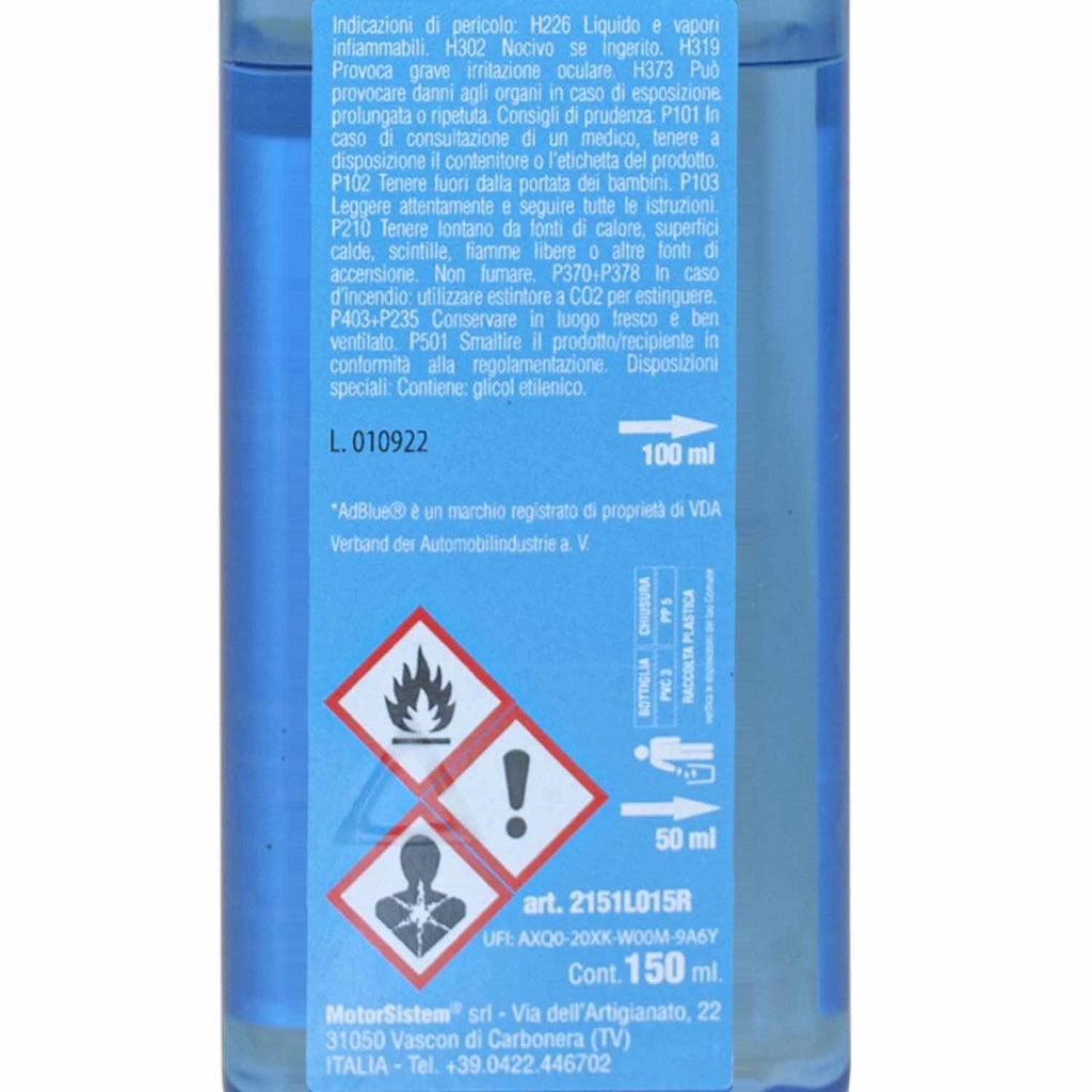 Rhutten Additivo Adblue 150 ml Trattamento SCR