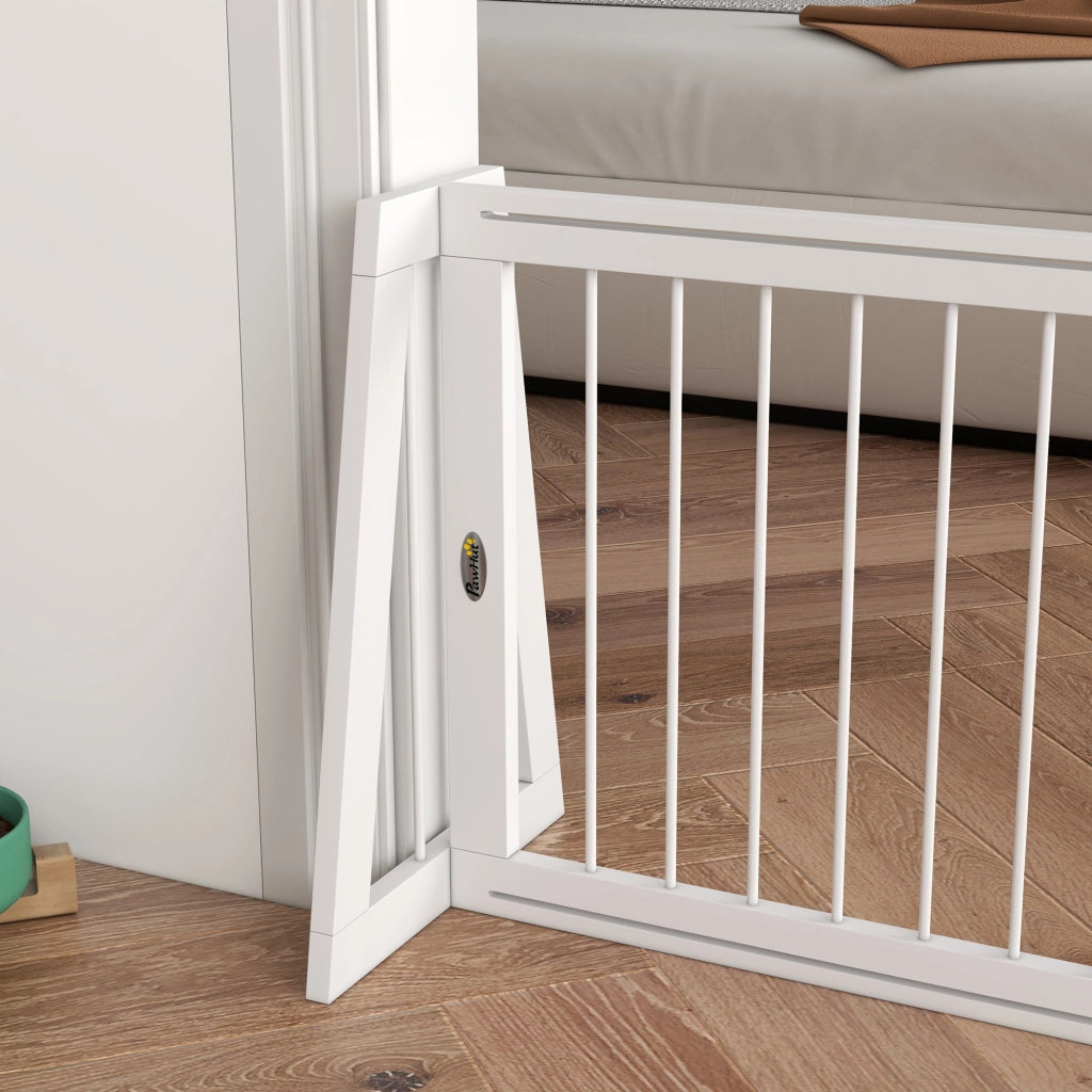 Cancello per Cani Estensibile ¨C zephmum ¨C 71-190x38,5x56 cm, Bianco