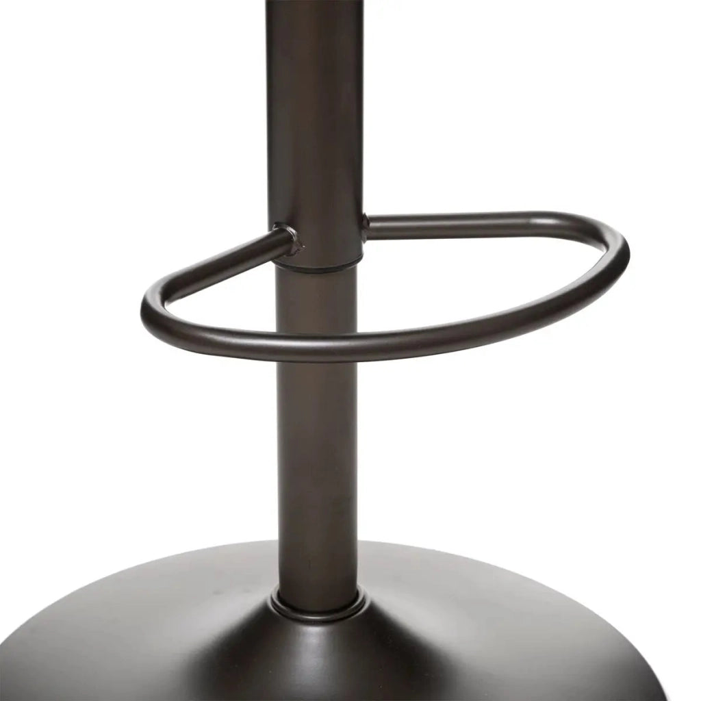 SGABELLO DELEK H93CM IN ECOPELLE MARRONE VINTAGE