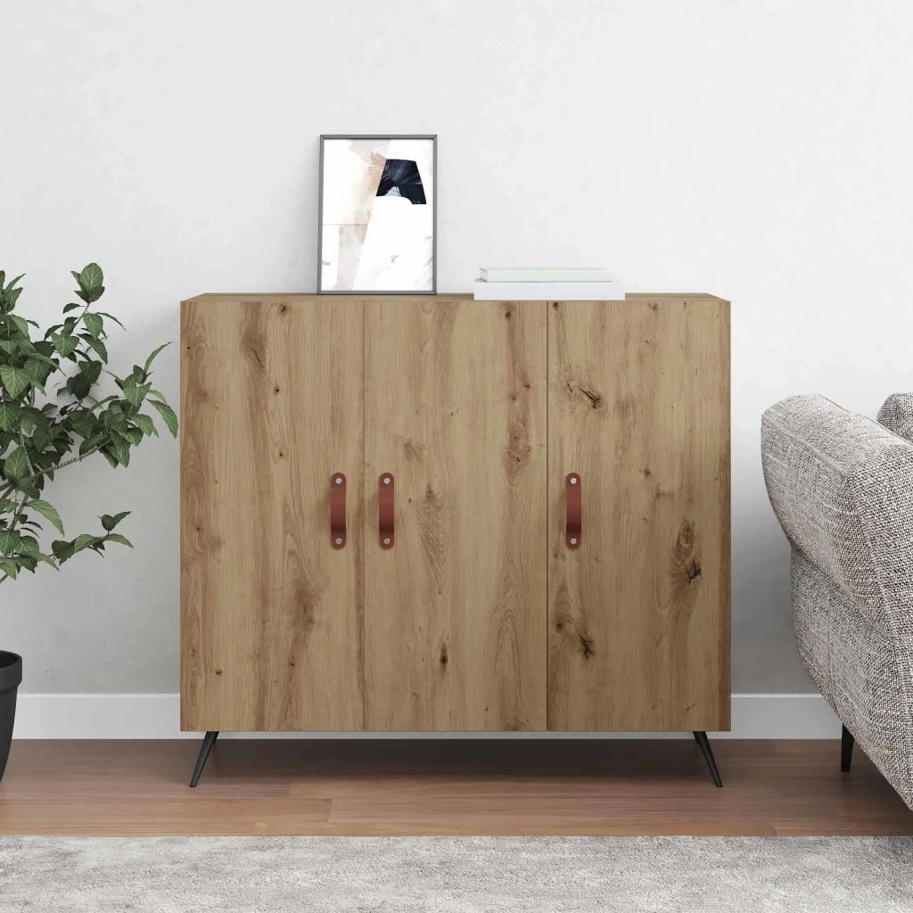 Credenza Rovere artigianale 89,5 x 34 x 80 cm Legno multistrato 879577