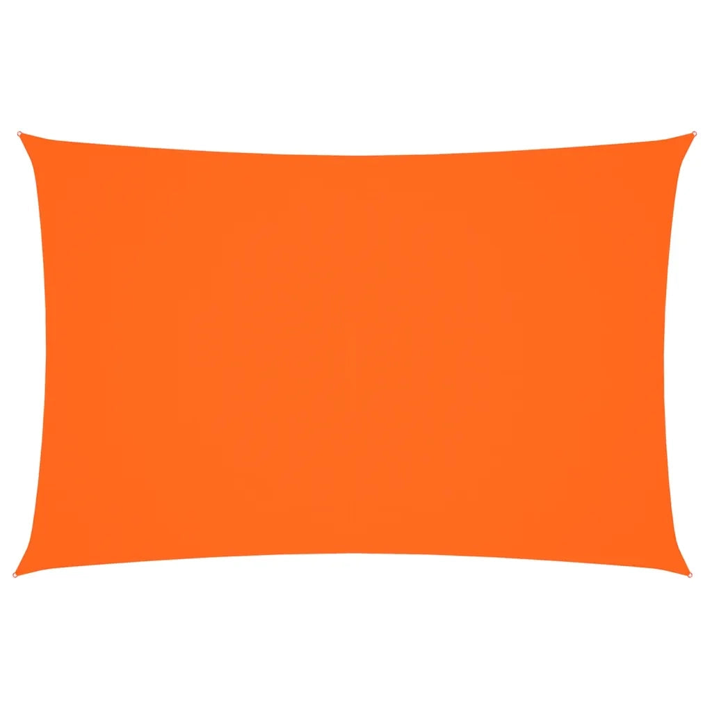 Parasole a vela | Telo Ombra | Vela da ombra Oxford Rettangolare 2x4 m Arancione