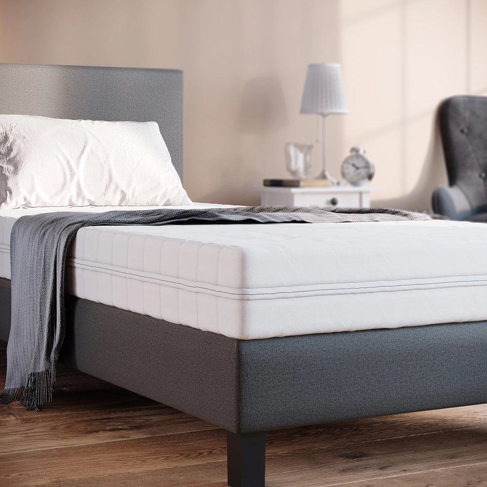 Vitalispa Materasso in schiuma fredda Bianco 100 x 200 cm H2 grado di durezza, 7 zone