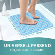 Mat per doccia – mat per bagno – resistente – per doccia, mat per doccia antiscivolo per bagno strutturato \ Mat antiscivolo - 53 x 53 cm
