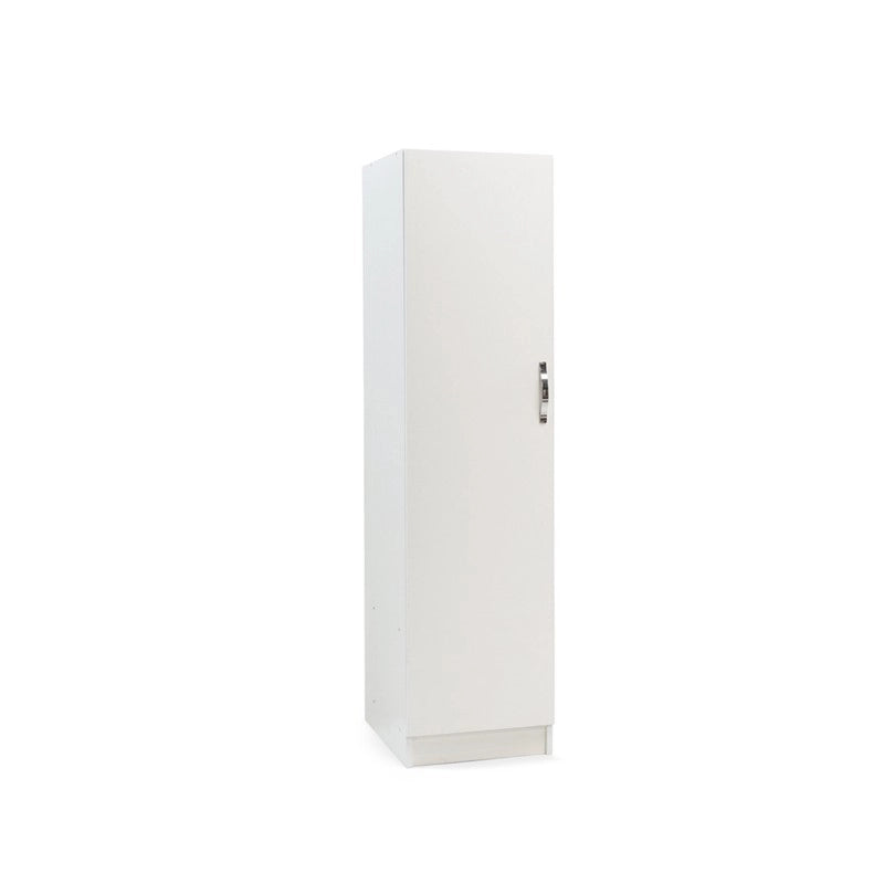 Armadio componibile per camera 1 ante bianco frassinato Cm 45x60xH 180