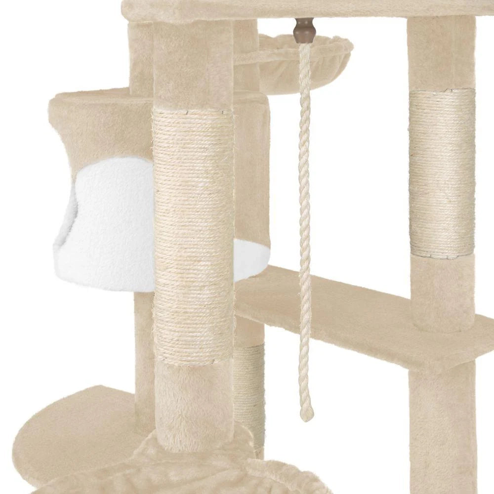 Tiragraffi 201 cm beige/bianco 3708077