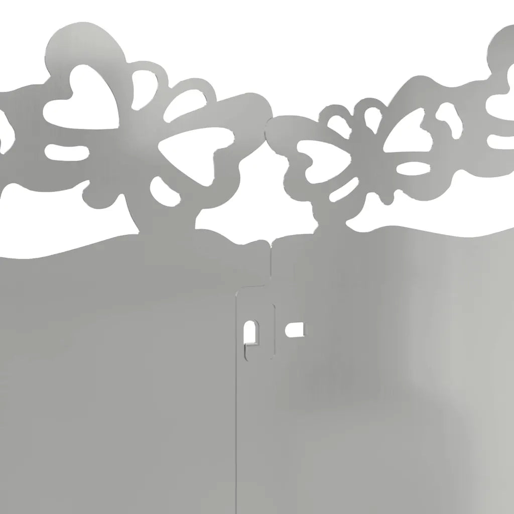 Bordure per prato 30 pz Argento 103 x 0,05 x 22 cm CFW4677259