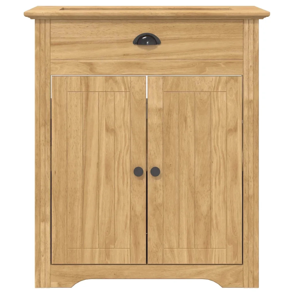 Mobile da Bagno con porta BODO Marrone miele 70 x 35 x 80 cm 42023474