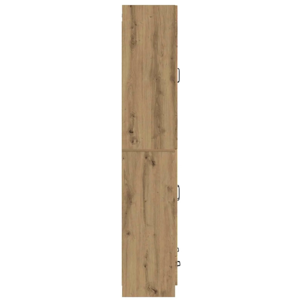 Set di armadi 2 pcs Rovere Artigianale Legno ingegnerizzato 3416942