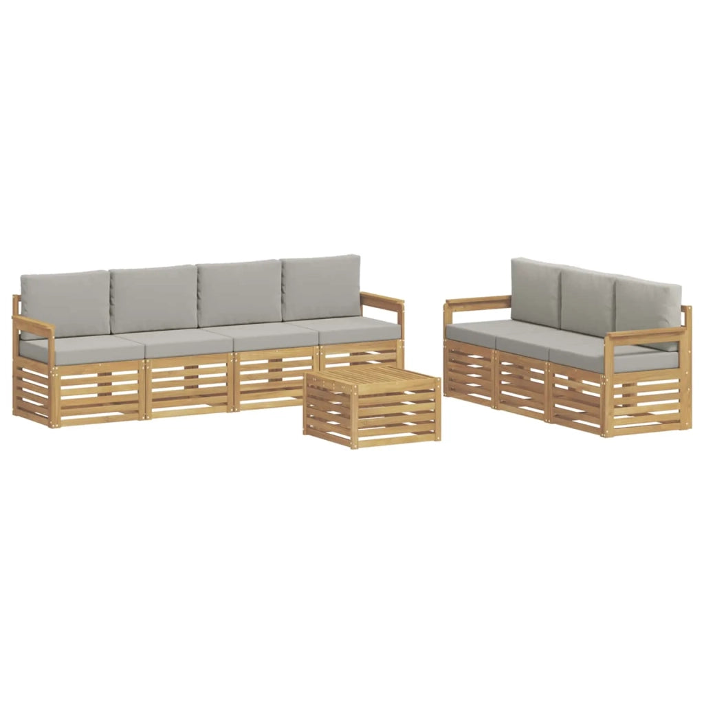 Set divani Legno di Acacia Massello