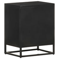 Comodino 40x30x50 cm in Legno di Mango Grezzo 323146