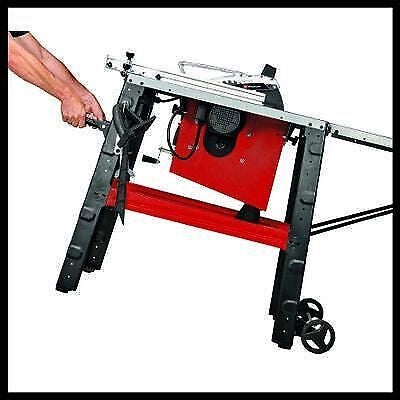 Einhell 4340556 TC-TS 315 U Banco sega da tavolo 1800 W 2950 giri-min con lama 315 mm colore Nero Grigio Rosso