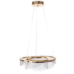 Lampada Da Soffitto Led G138-cp 50cm Gold