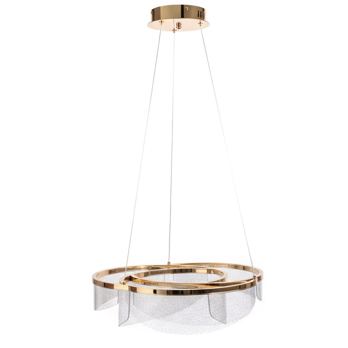 Lampada Da Soffitto Led G138-cp 50cm Gold