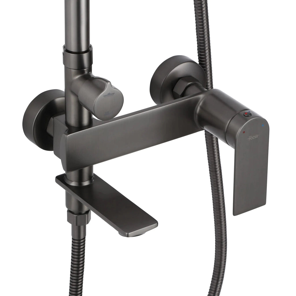 Set Doccia Rea Storm Titanium