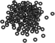 Set di guarnizioni in gomma nitrile - 250 pezzi - diametro esterno 6 mm - diametro interno 2 mm - kit di guarnizioni - materiale resistente - guarnizioni per impermeabilizzazione