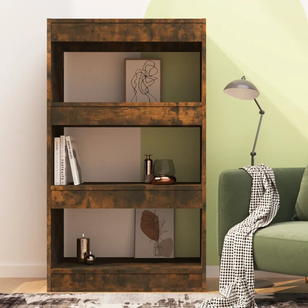 Libreria/Divisorio Rovere Fumo 60x30x103 cm in Truciolato 813602