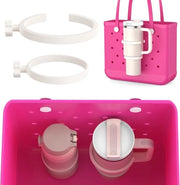 Accessori per borse, contenitore per bicchieri, contenitore per bicchieri, accessori per borse in gomma, compatibile con 30 bicchieri da 40 once.