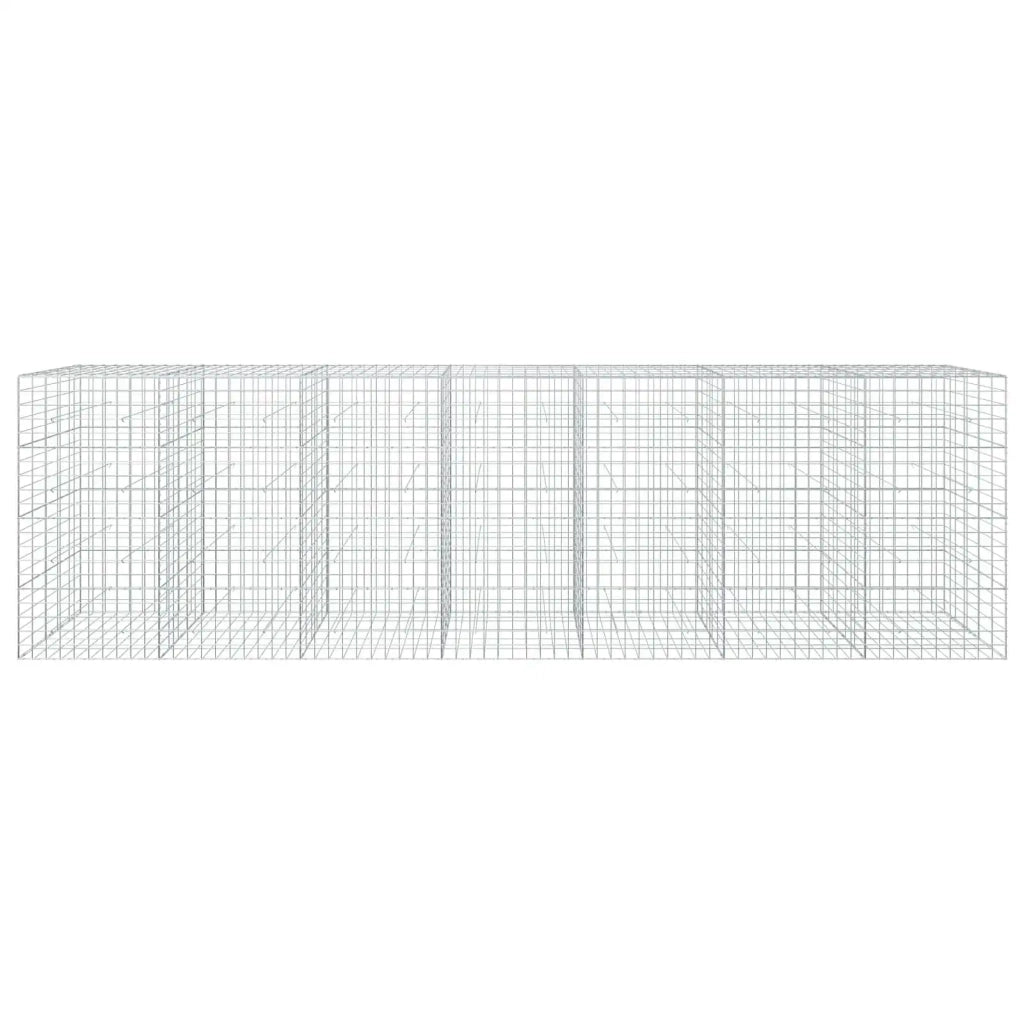 Gabione con Filo da 3,5 mm e Rete da 10x10 cm 700x50x200 cm 3463352