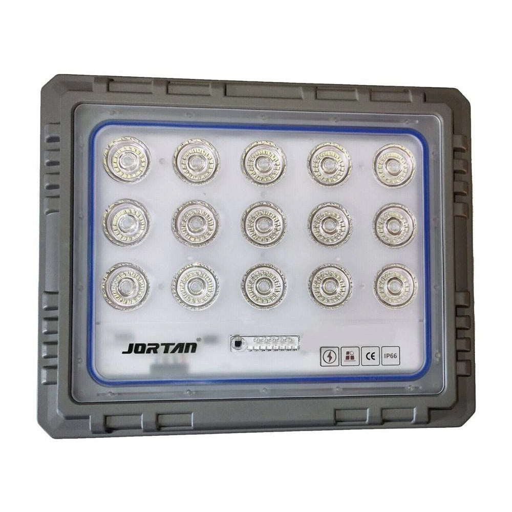 Trade Shop - Faro 400 Watt Con Pannello Solare Luce Forte Telecomando Batteria Lunga Durata -