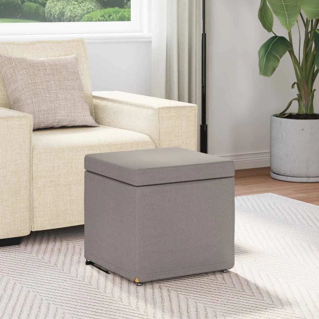 Pouf Talpa 41 x 41 x 40 cm Tessuto e Legno Ingegnerizzato