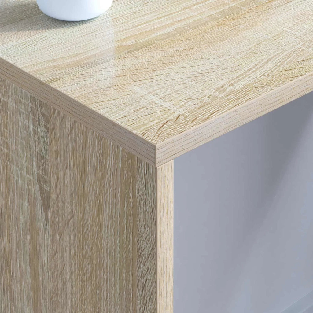 Scrivania a parete Rovere Sonoma 80 x 45 x 30 cm 891394
