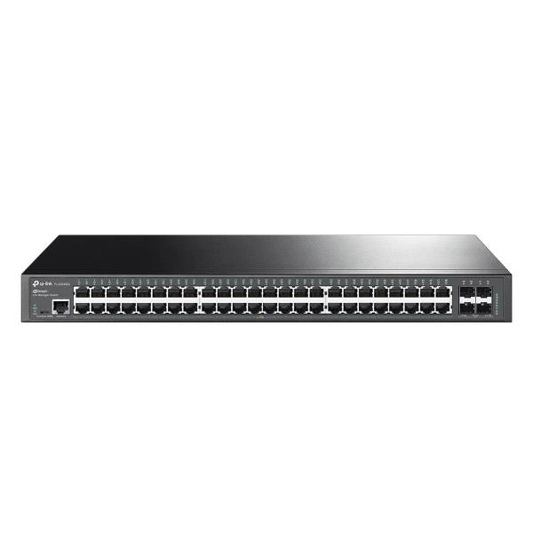 Tp-link omada sg3452x switch di rete gestito l2+ gigabit ethernet (10/100/1000) 1u nero - TL-SG3452X