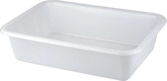 Scatola per doccia compatta 61 x 44 cm Altezza: 15 cm - Materiale: Polietilene - Capacità: 25 litri - Formato compatto