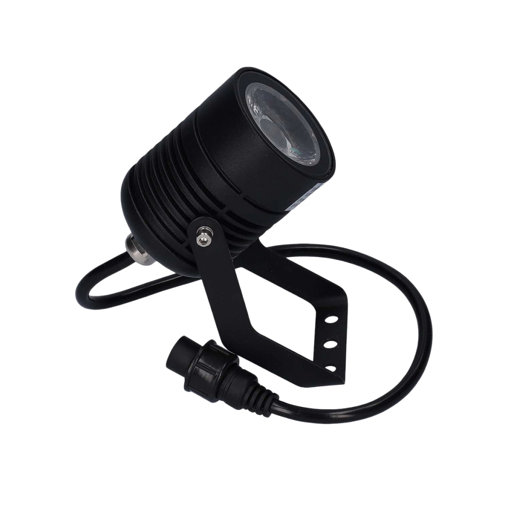 Set di 3 Faretti da Giardino Intelligenti Zigbee 3.0 IP65 Economico Nero Nedis