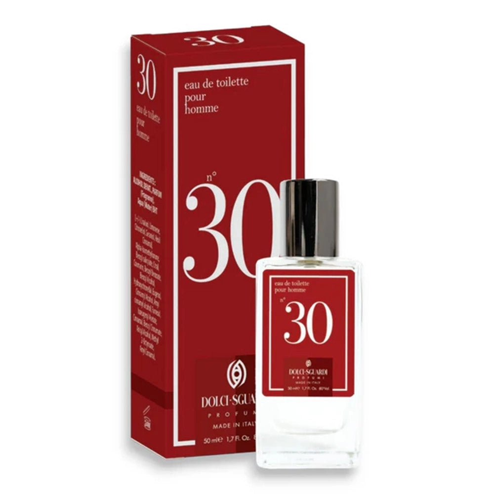 Trade Shop - Profumo Corpo Eau De Toilette Per Uomo N°30 Da 50ml Fragranza Maschile Sofisticata 005786 -