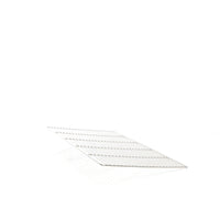 Griglia rettangolare in acciaio inox 60 x 40 cm per barbecue a carbone e a gas