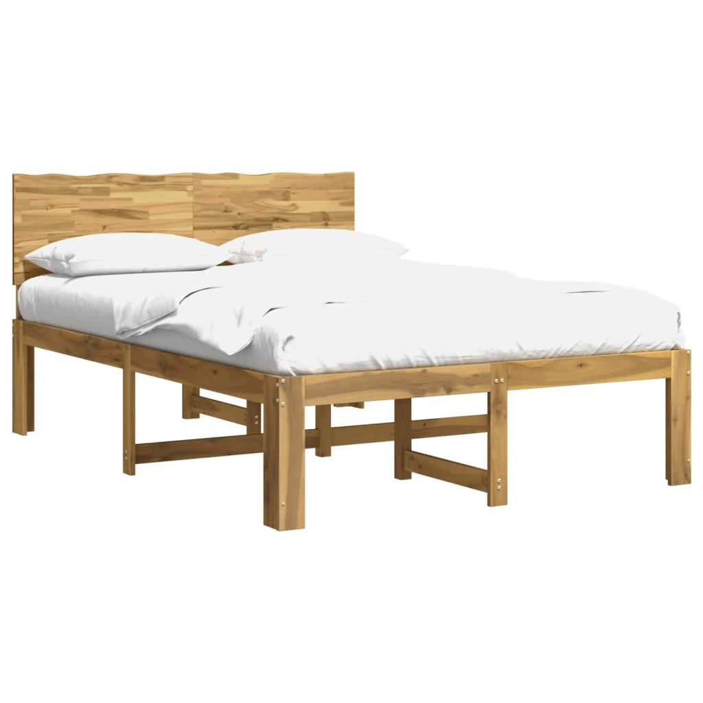 Letto matrimoniale con testiera ROSTOCK Bianco 160 x 200 cm 3405454