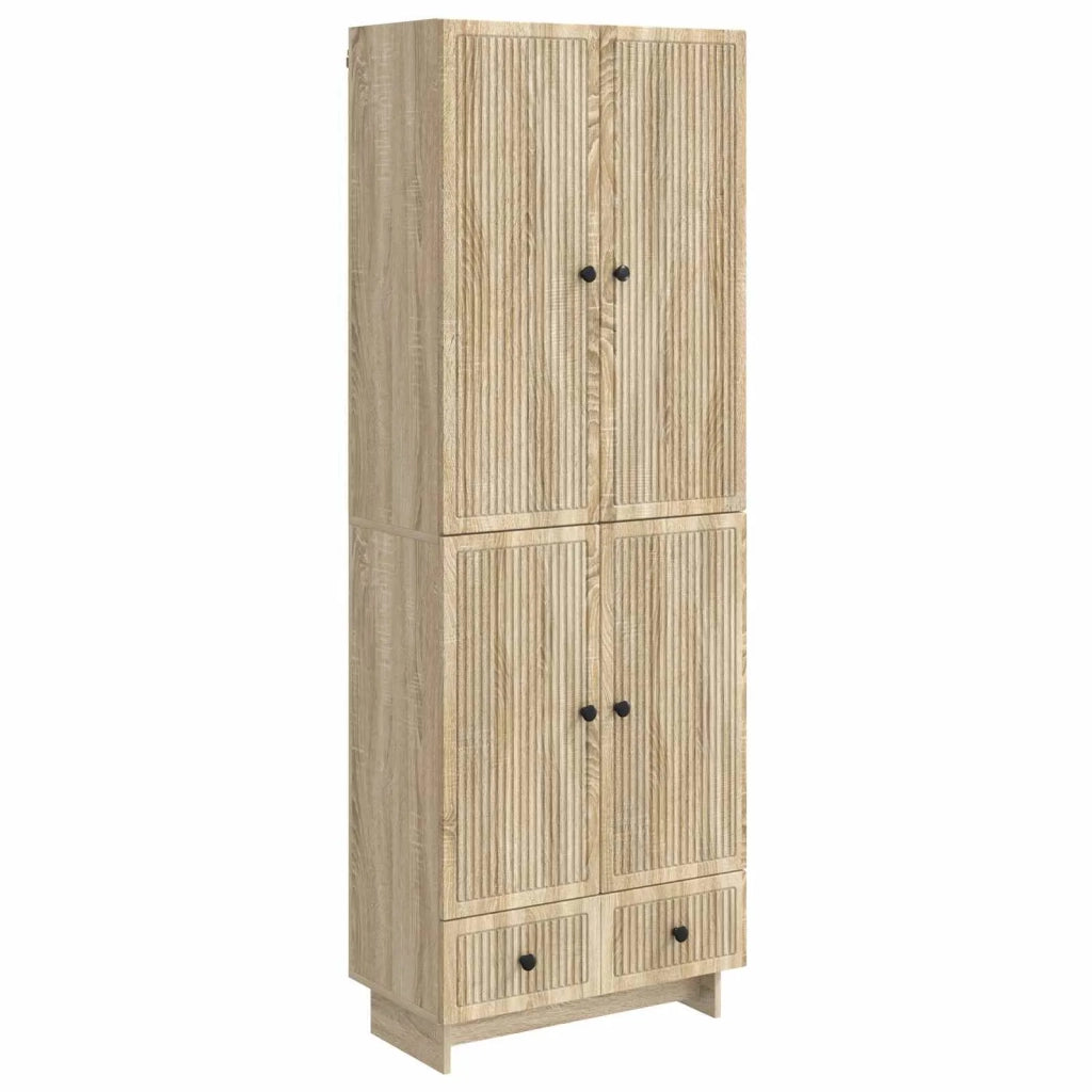 Set di armadi 2 pcs Rovere Sonoma 66 x 34,5 x 95 cm