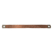 TRECCIA DI MASSA RAME ROSSO mm 350  - MADE IN ITALY
