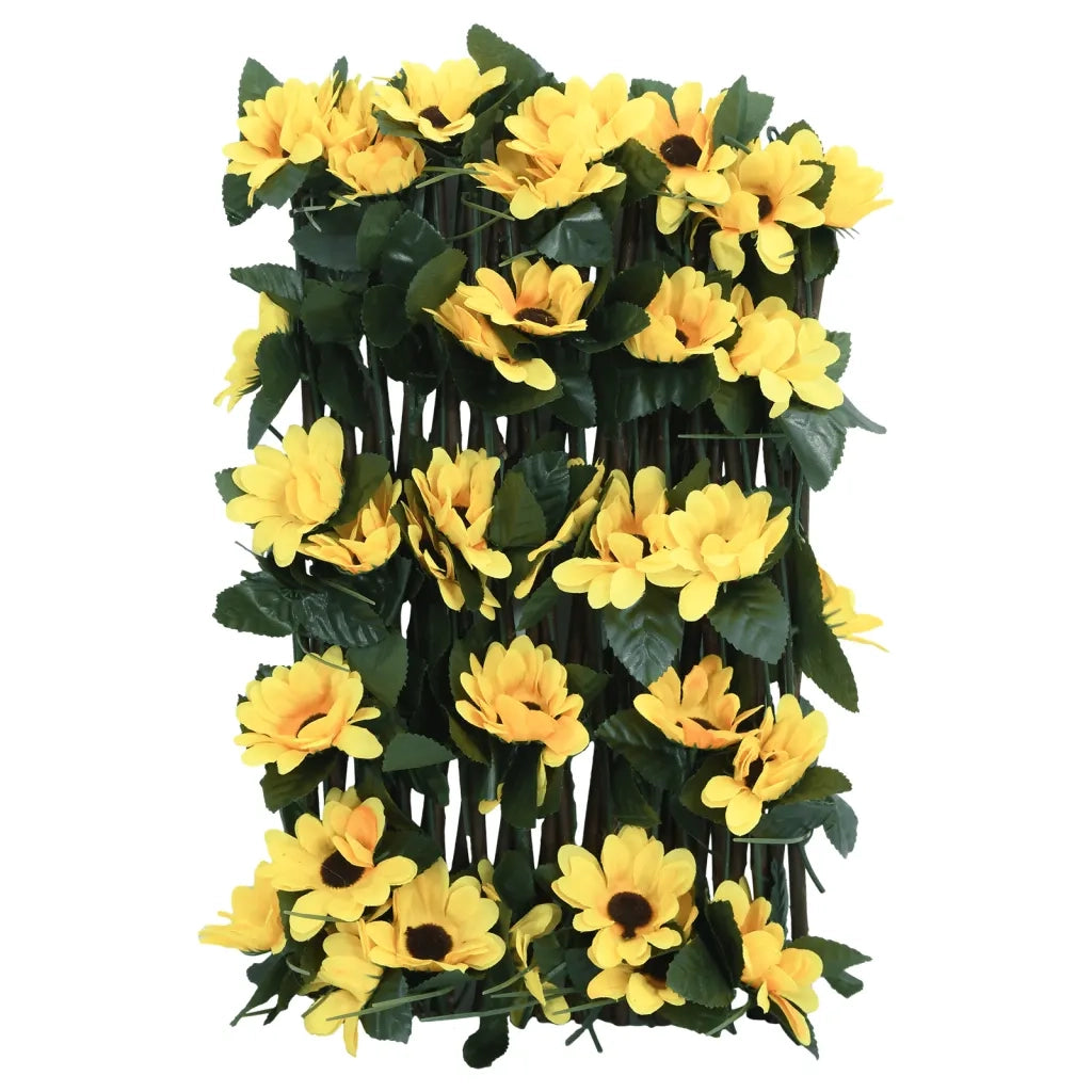 Traliccio Edera Artificiale Espandibile 5 pz Giallo 180x20 cm CFW3072083