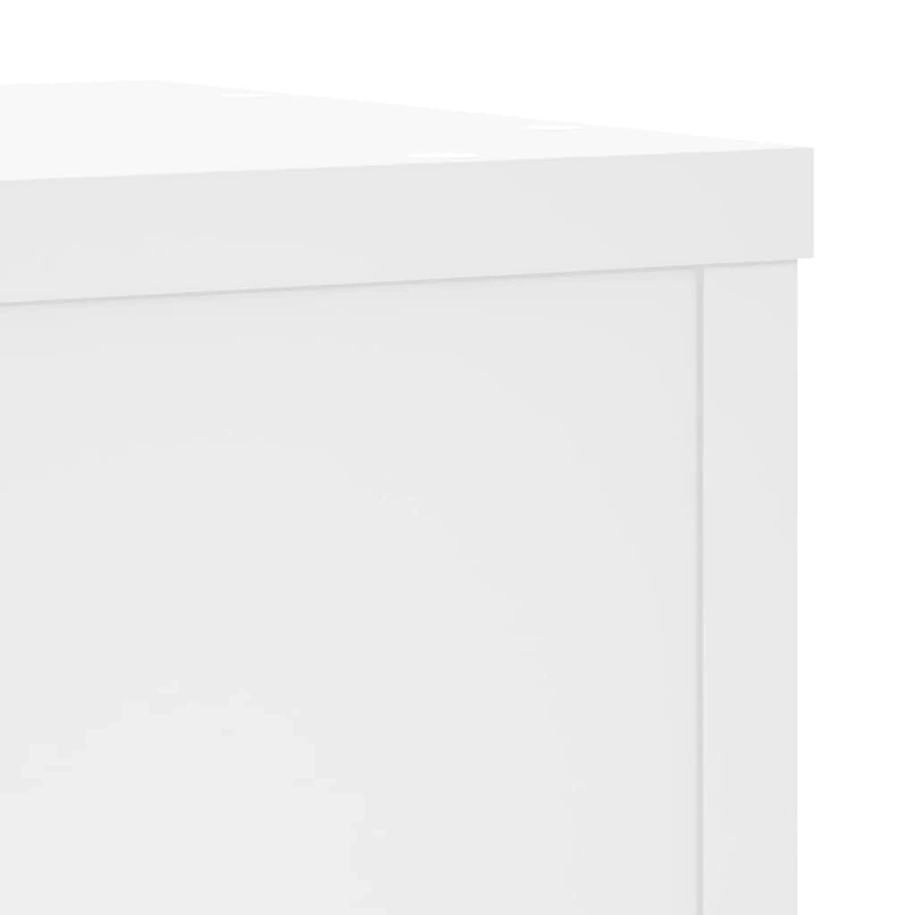 Portavasi mobili per fiori set da 2 25 x 25 x 80 cm legno ingegnerizzato bianco 02_0045271