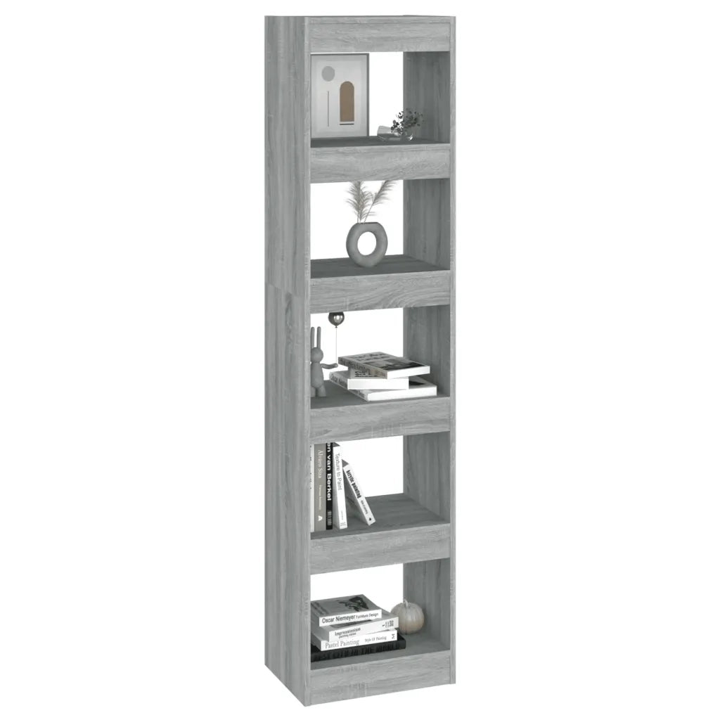 Libreria/Divisorio Grigio Sonoma 40x30x166 cm 813594