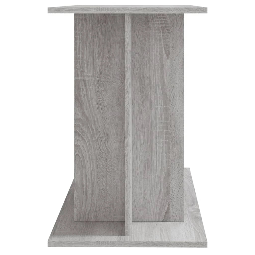 Supporto base per mobiletto acquario mobili Sonoma 100 x 40 x 60 cm legno ingegnerizzato grigio 02_0045083