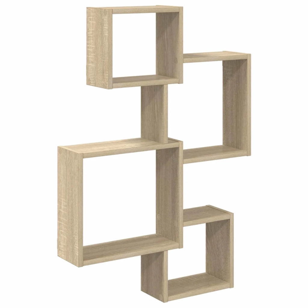 Mensole Cubo da Parete A parete Rovere Sonoma 8012126