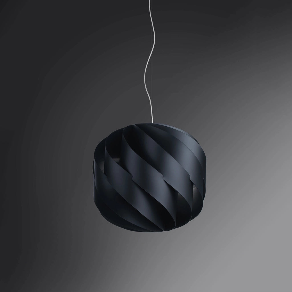 Sospensione Moderna Globe Polilux ® Nero E Metallo Cromo 1 Luce E27