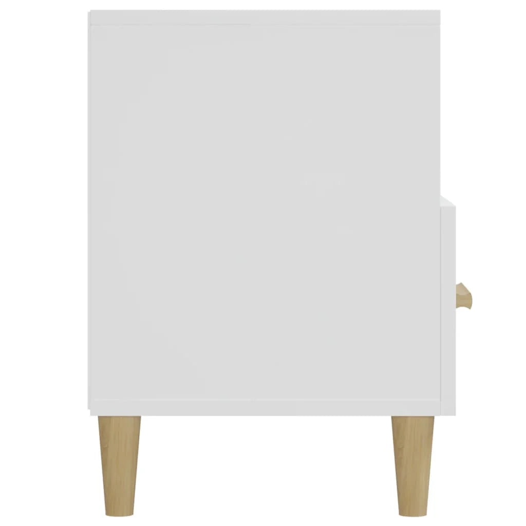 Mobile TV multimediale mensola TV credenza TV sala da pranzo soggiorno camera da letto finitura lucida 102 x 36 x 50 cm legno ingegnerizzato bianco 02_0026997