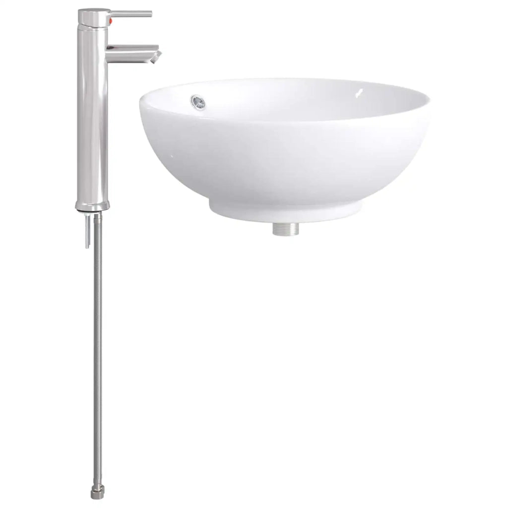 Lavabo da bagno Cromato 44 x 44 x 16 cm Metallo CFW2796744