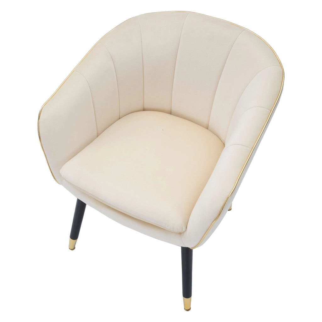 Poltroncina Cachi, Poltrona Braccioli, 62x58x78h cm Bianco