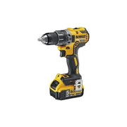 Dewalt DCD791D2-QW XR Trapano Avvitatore Brushless 18V 70 Nm 2 Velocita' 2x Batterie 2Ah Valigetta TSTAK colore Nero Giallo 2x5