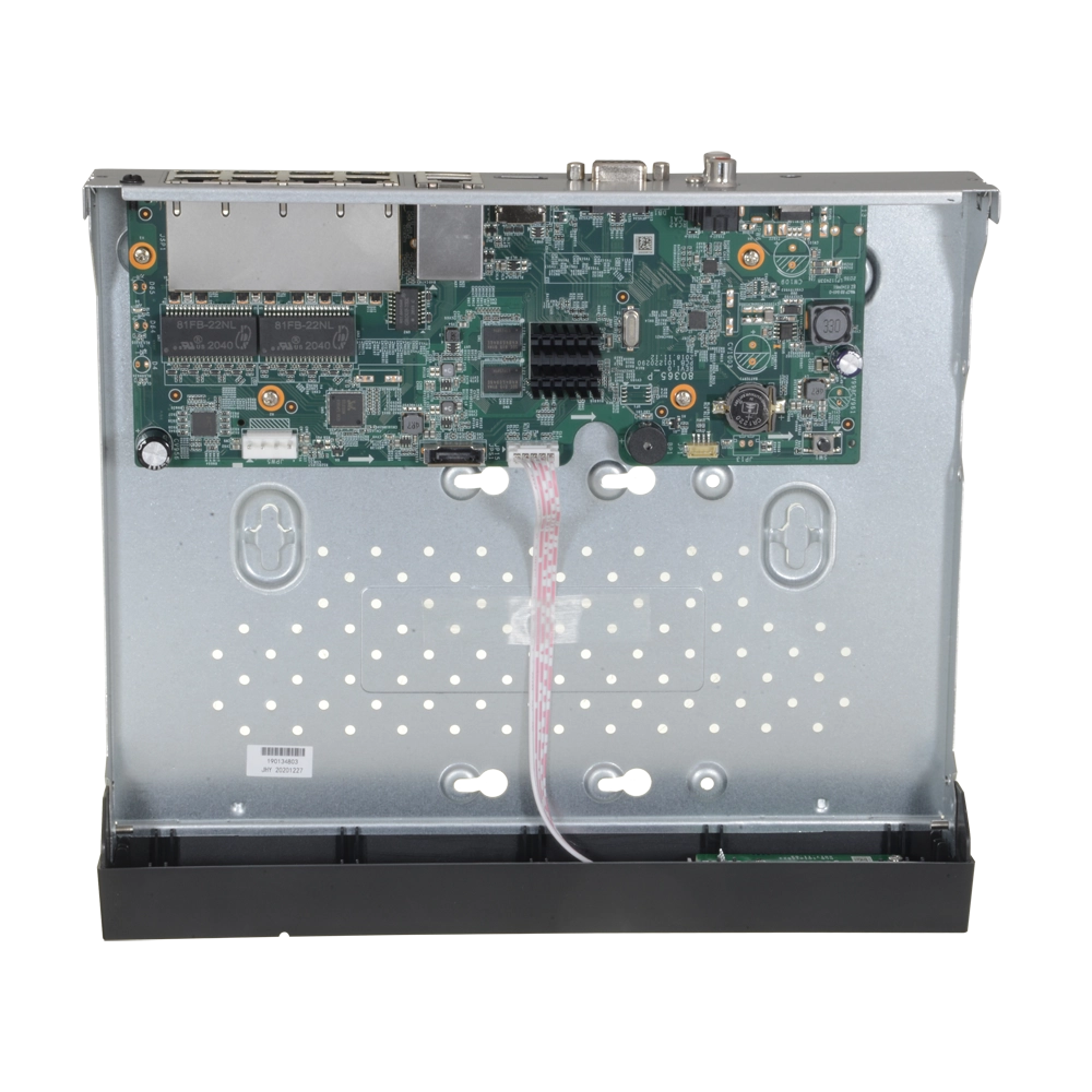 NVR 8 Canali Poe Hikvision Hiwatch series 4K HD 8CH@8Mpx Con Switch 8 Porte PoE H.265+ 80Mbps P2P ONVIF HWN-4108MH-8P(B)