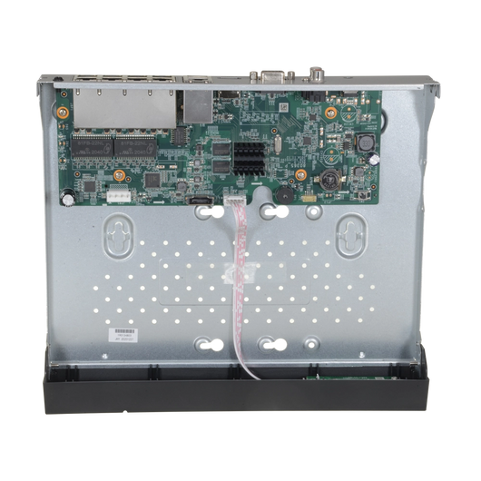 NVR 8 Canali Poe Hikvision Hiwatch series 4K HD 8CH@8Mpx Con Switch 8 Porte PoE H.265+ 80Mbps P2P ONVIF HWN-4108MH-8P(B)