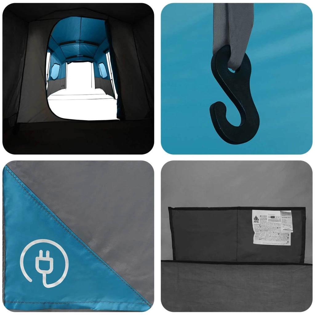 3 persona 3 persone Blu Poliestere 185T con rivestimento PU 42042275