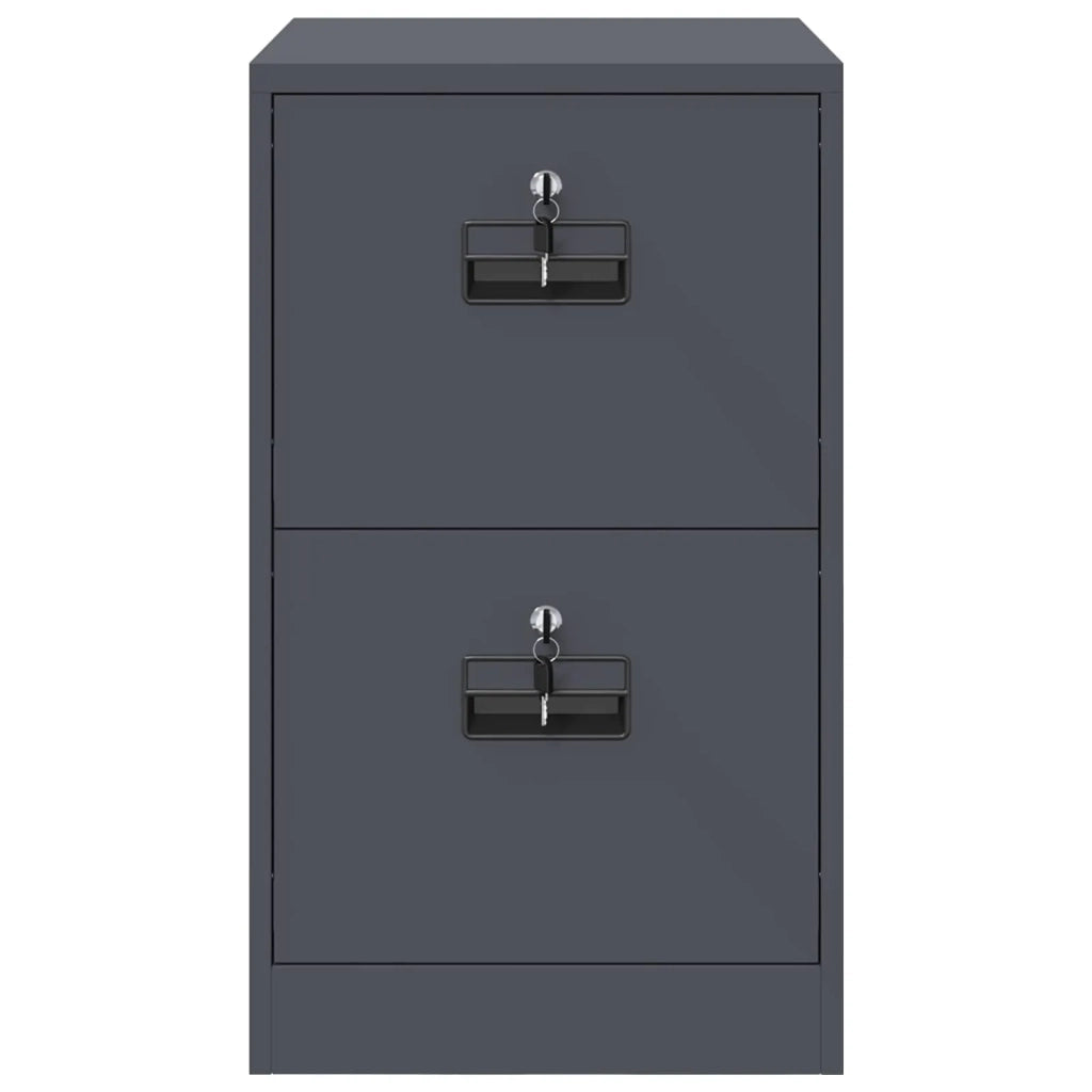 Armadio per File con cassetto Antracite 44 x 50 x 74,5 cm CFW2770988