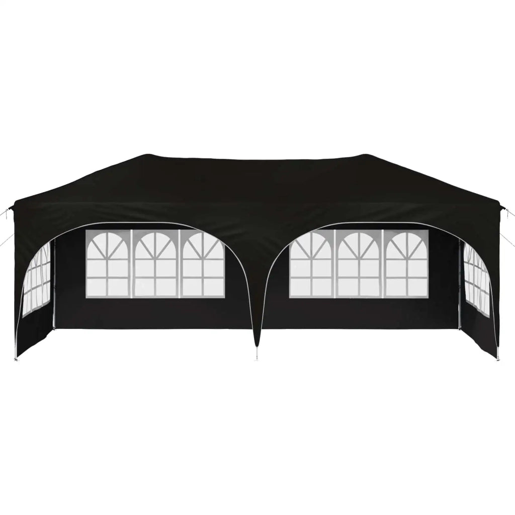 Tenda per feste a pop-up 575 x 288 x 245 cm Nero Tessuto Oxford